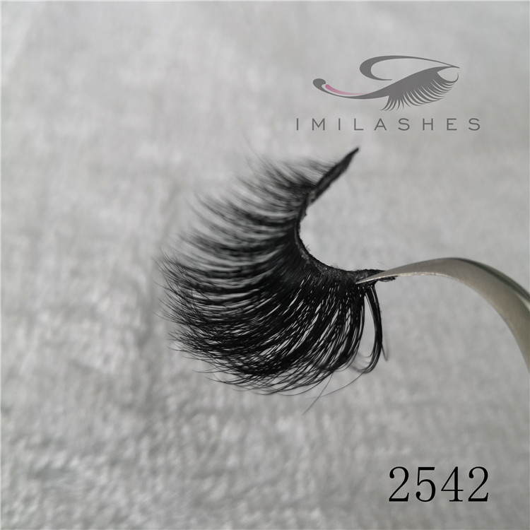 25mm 3d mink lashes long false eyelashes in bulk A-42